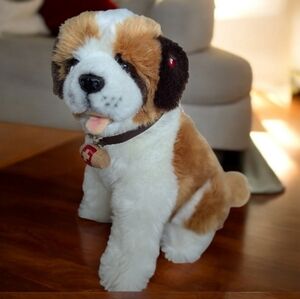 Plush St. Bernard Dog
